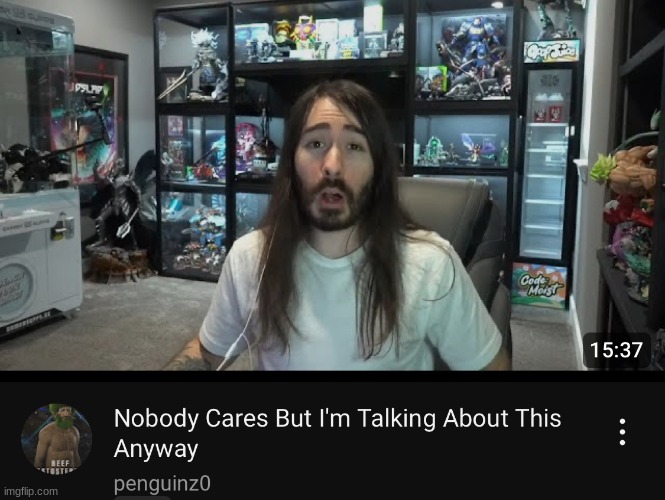 No one cares but im talking about it anyway